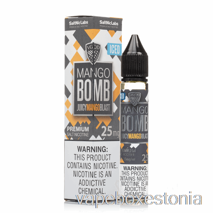 Vape Box Estonia Jää Mangopomm - Vgod Soolad - 30ml 25mg